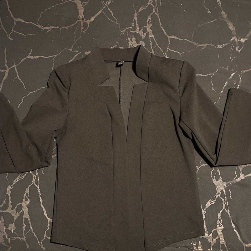 SHEIN Charcoal Blazer